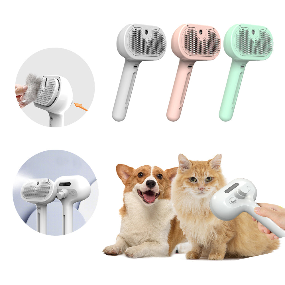 Mess-Free Pet Hair Remover with Built-In Mist