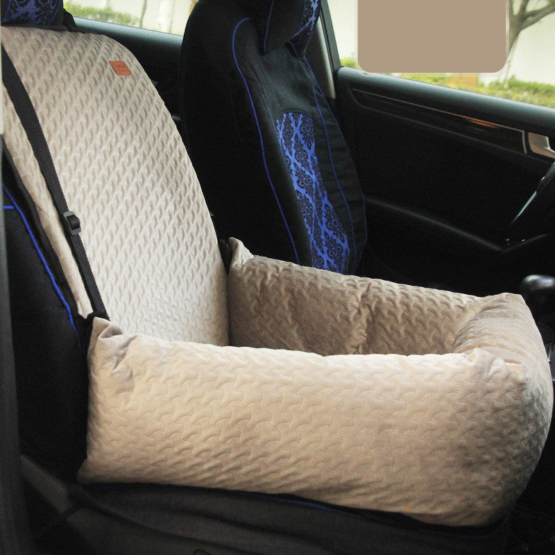 Cozy Companion Car Seat for Pets on the Go
