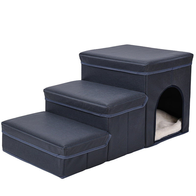 Gentle Pet Stairs for Safe Couch and Bed Climbing