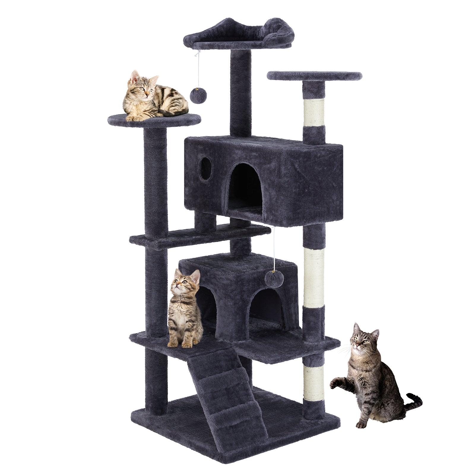 Elegant Cat Tower for Play, Rest, and Climbing