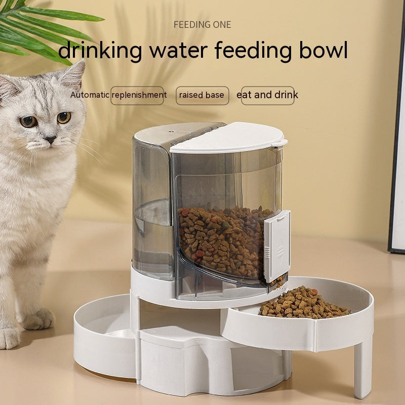 All-in-One Food and Water Feeder for Pets