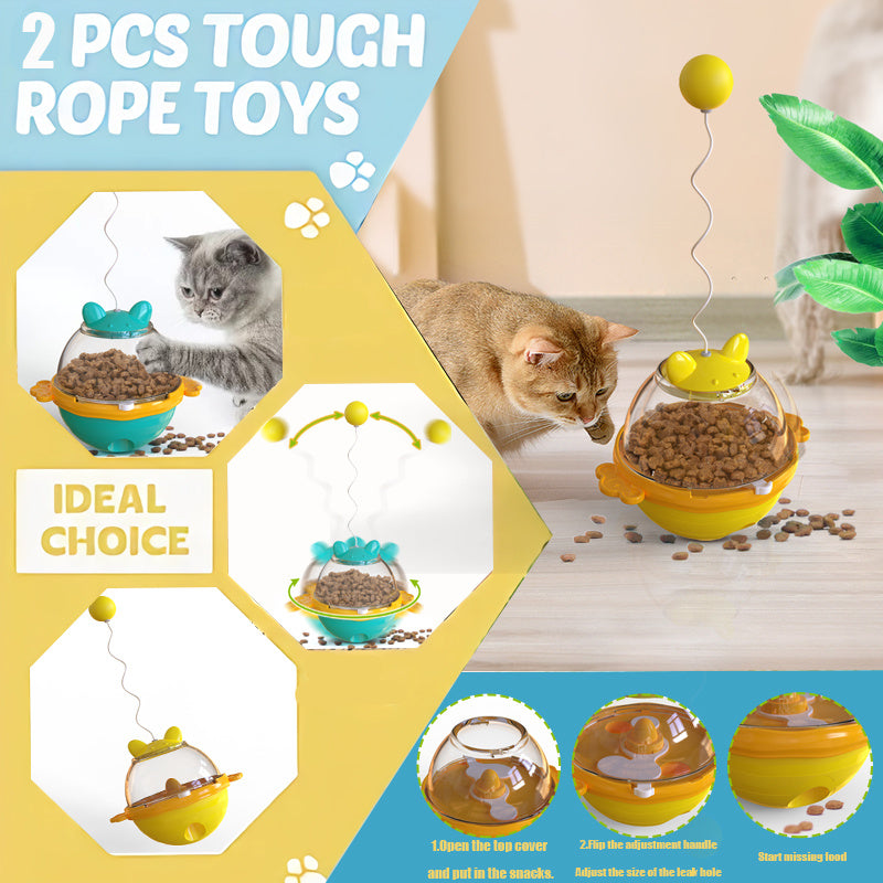 Fun Snack Dispenser for Active, Happy Pets