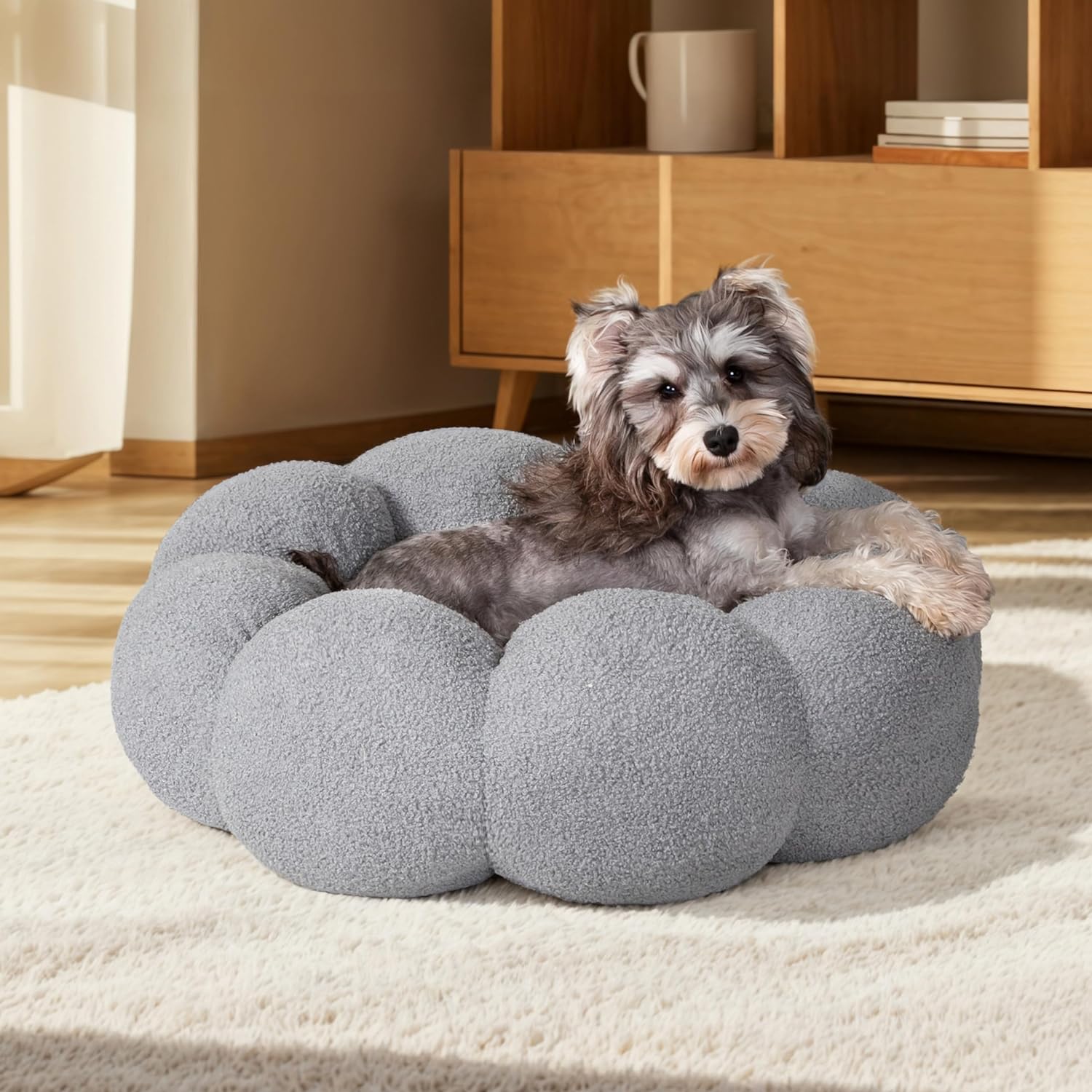 Cozy Calming Pet Bed for Deeper, Happier Sleep