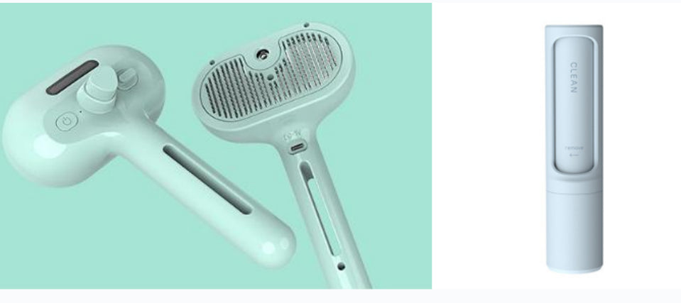 Mess-Free Pet Hair Remover with Built-In Mist