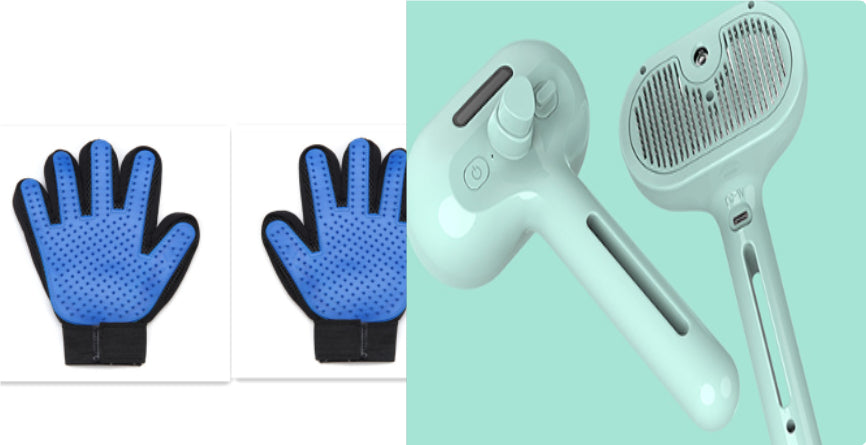 Mess-Free Pet Hair Remover with Built-In Mist