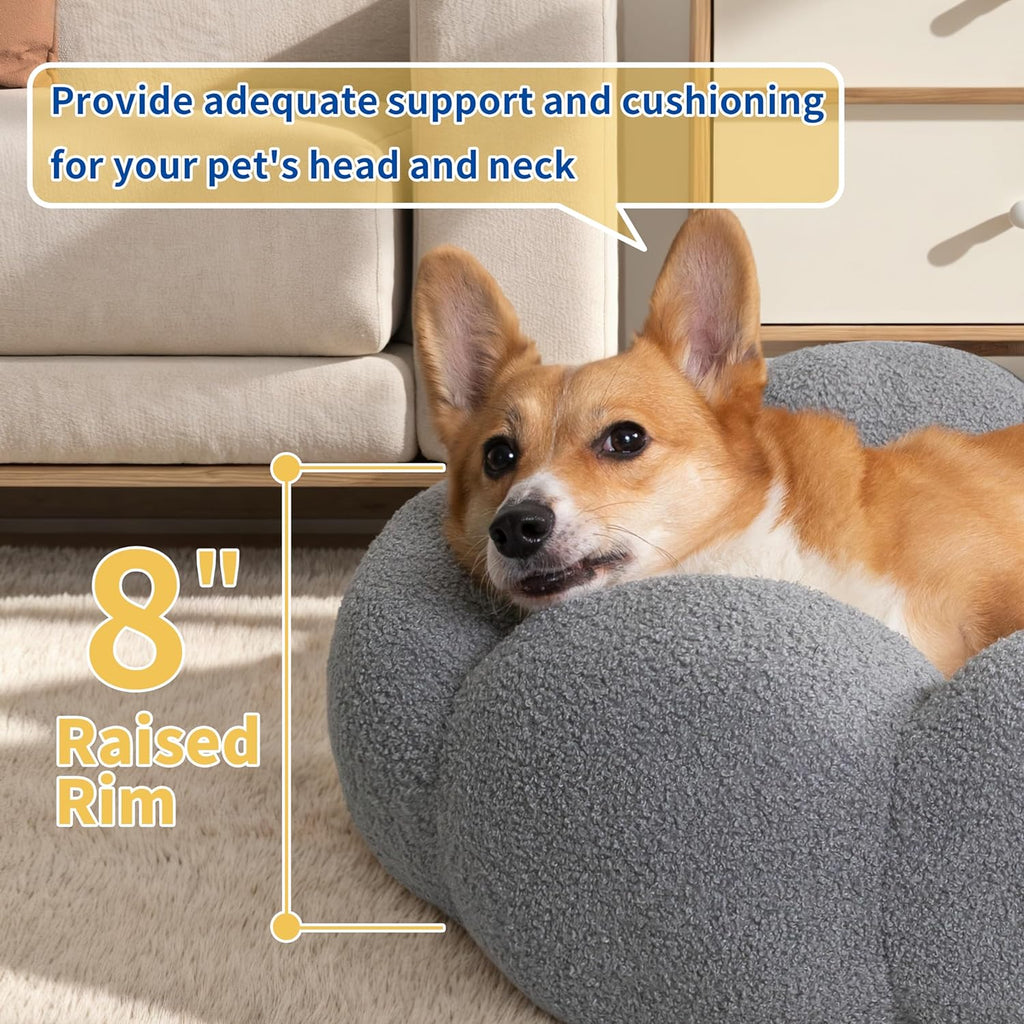 Cozy Calming Pet Bed for Deeper, Happier Sleep