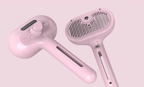 Mess-Free Pet Hair Remover with Built-In Mist